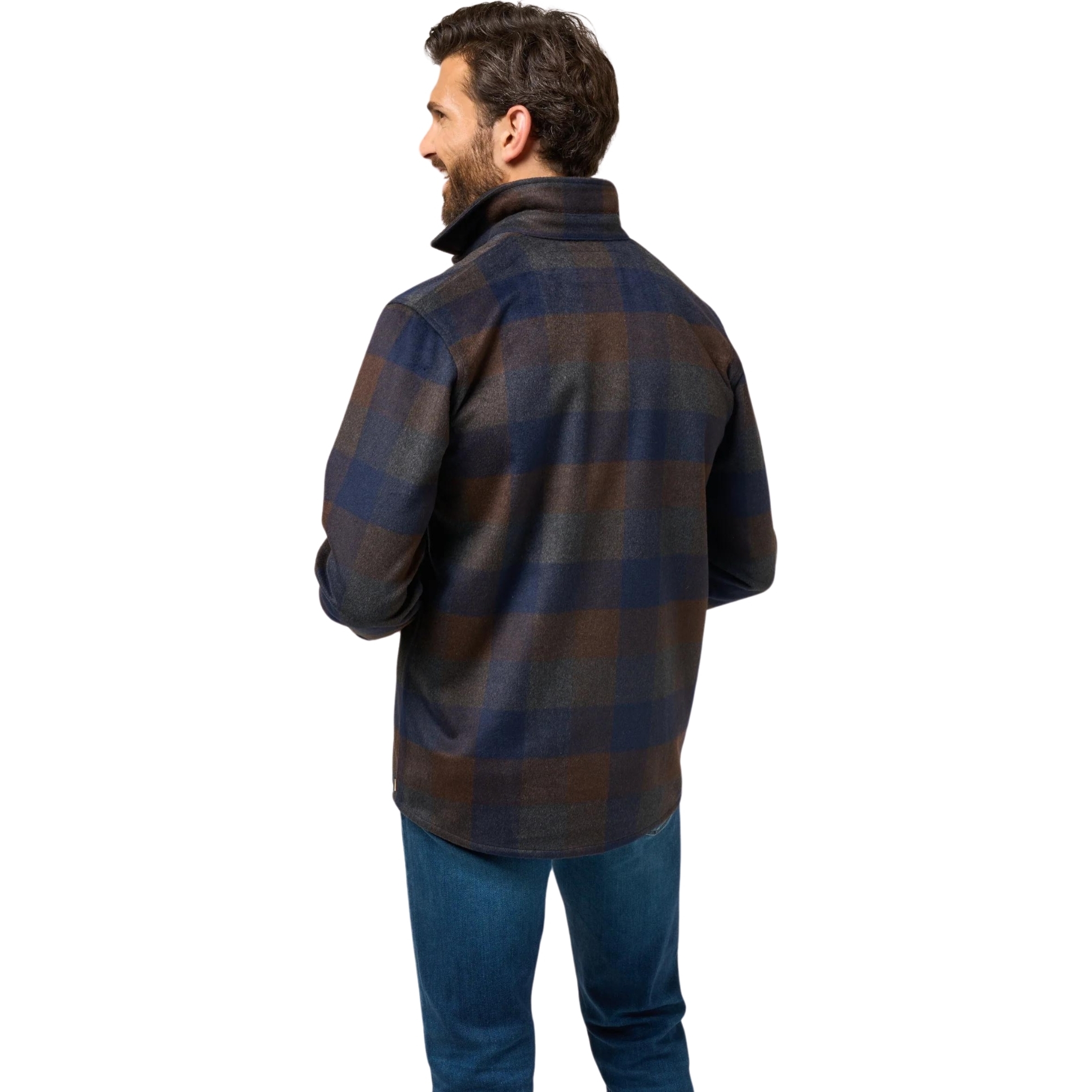Alan Paine Herren Ripley Plaid Hemdbluse LA2453 - Navy